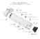 Розумна пляшка для води HidrateSpark PRO 2 Smart Bottle Chug White 621 мл - Фото 5