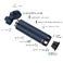 Розумна пляшка для води HidrateSpark PRO 2 Smart Bottle Chug Navy 621 мл - Фото 5