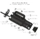 Розумний стакан для води та гарячих напоїв HidrateSpark PRO 2 Smart Tumbler Black 887 мл - Фото 5