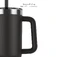 Розумний стакан для води та гарячих напоїв HidrateSpark PRO 2 Smart Tumbler Black 887 мл - Фото 4