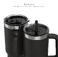 Розумний стакан для води та гарячих напоїв HidrateSpark PRO 2 Smart Tumbler Black 887 мл - Фото 3