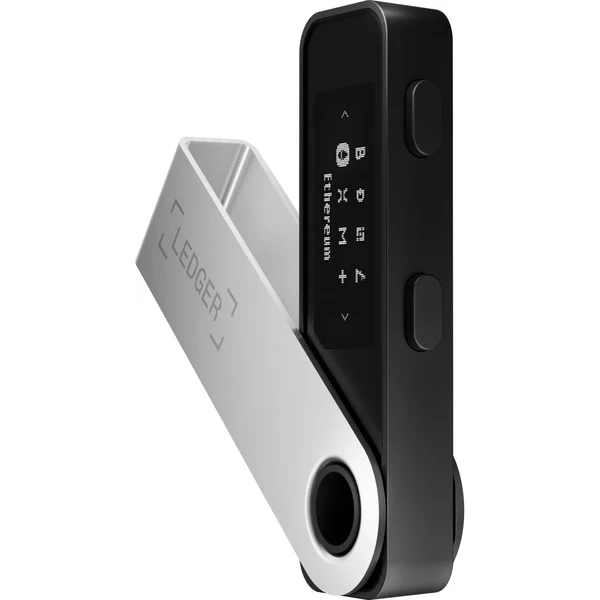 Апаратний гаманець для криптовалют і NFT з безпечним чіпом Ledger Nano S Plus Emerald Green