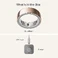 Розумне кільце Oura Ring 4 Rose Gold Size 5 (open box) - Фото 3