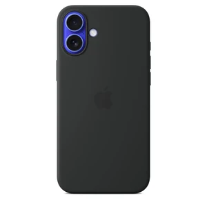 Оригінальний силіконовий чохол Apple Silicone Case with MagSafe Black для iPhone 16 Plus (MYY93)