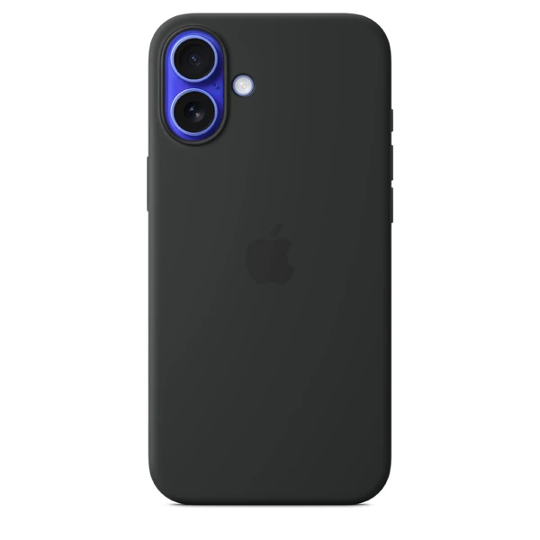 Оригінальний силіконовий чохол Apple Silicone Case with MagSafe Black для iPhone 16 Plus (MYY93)