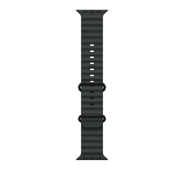 Ремінець Apple Trail Loop Black - Black Titanium Finish для Apple Watch 44/45/46/49mm - M/L (MYQ63)