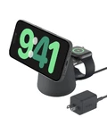 Бездротовий зарядний пристрій Belkin BoostCharge Pro 2-in-1 MagSafe Dock 15W Charcoal