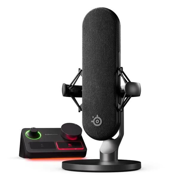 Мікрофон для ігор та стрімінгу з XLR SteelSeries Alias Pro Kit