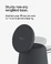 Бездротовий зарядний пристрій Belkin BoostCharge Pro 2-in-1 MagSafe Dock 15W Charcoal - Фото 4