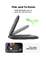 Бездротовий зарядний пристрій Belkin BoostCharge Magnetic Stand 3-in-1 15W Qi2 для iPhone / Apple Watch / AirPods - Фото 6