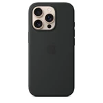 Оригінальний чохол Apple Silicone Case with MagSafe Black для iPhone 16 Pro (MYYJ3)