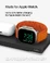 Бездротовий зарядний пристрій Belkin BOOST CHARGE PRO 3-in-1 Wireless Charger MagSafe Black - Фото 2