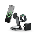 Станція бездротової зарядки Satechi 3 in 1 Wireless Charging Station Qi2 15W Magnetic