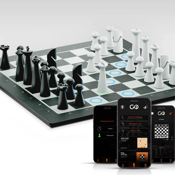Шахматная доска с AI тренером GoChess Mini