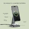 Зарядний пристрій бездротовий Satechi 2 in 1 Wireless Charger Qi2 15W Dual Stand для iPhone і AirPods - Фото 2