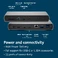 Док-станція Thunderbolt 4 Kensington SD5780T 100W 4K - Фото 3