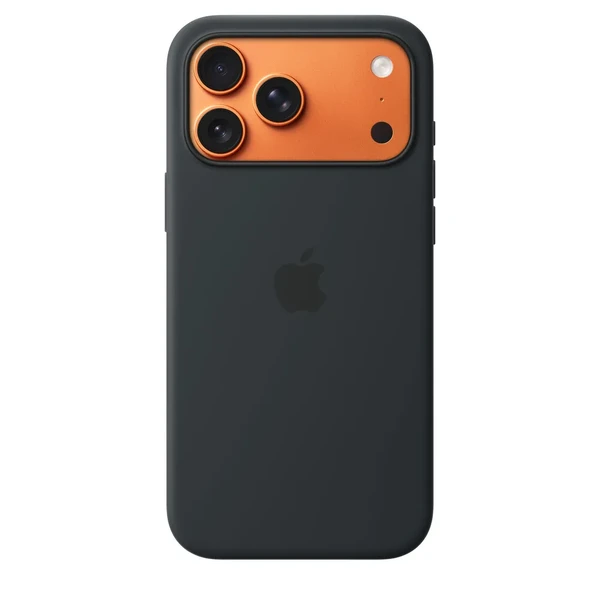 Силіконовий чохол Apple Silicone Case with MagSafe Black для iPhone 17 Pro