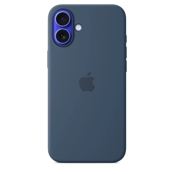 Оригінальний чохол Apple Silicone Case with MagSafe Denim для iPhone 16 (MYY13)