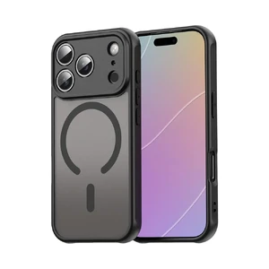 Протиударний матовий чохол Gadgets Matte MagSafe Black для iPhone 17 Pro Max