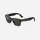Розумні окуляри Meta Ray-Ban Wayfarer Matte Black / Clear to Graphite Green Transitions - Фото 1
