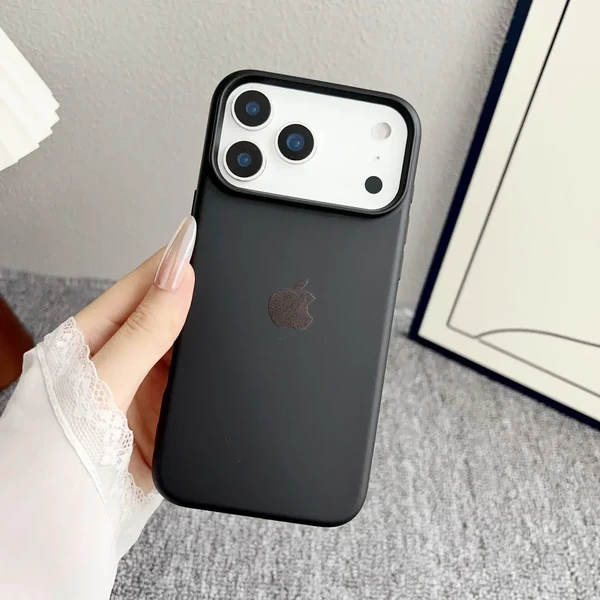 Силіконовий чохол Gadgets Liquid Silicone Soft Case Black для iPhone 17 Pro