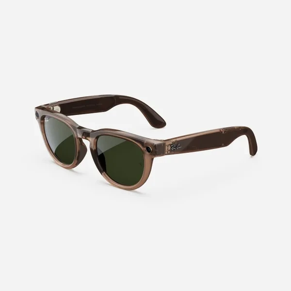 Розумні окуляри Meta Ray-Ban Headliner Warm Stone / Transitions Saffron Yellow