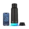 Розумна пляшка для води HidrateSpark PRO 2 Smart Bottle Straw Black 946 мл - Фото 6