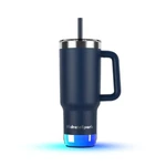 Розумний стакан для води та гарячих напоїв HidrateSpark PRO 2 Smart Tumbler Navy 887 мл